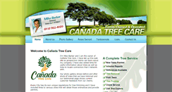 Desktop Screenshot of canadatreecare.com